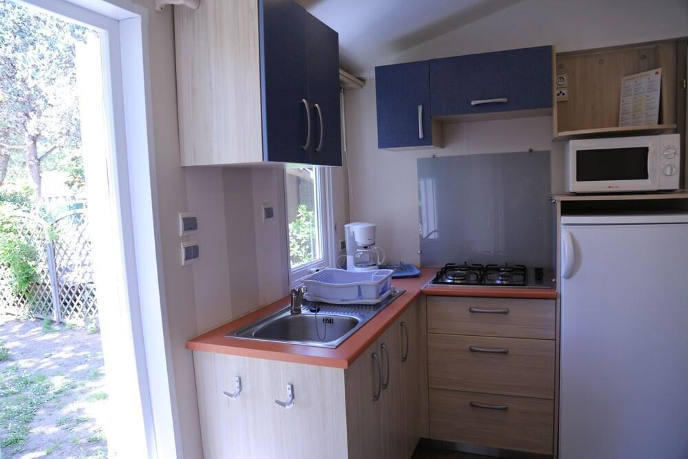 Camping Le Rebau Montblanc Esterno foto