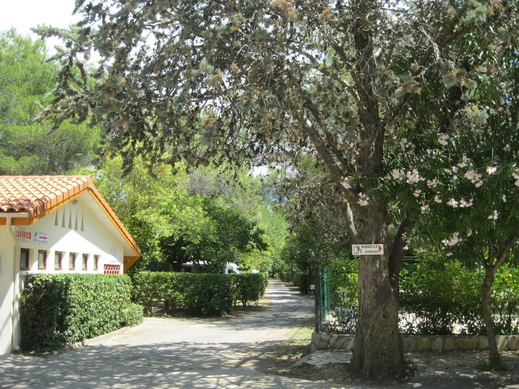 Camping Le Rebau Montblanc Esterno foto