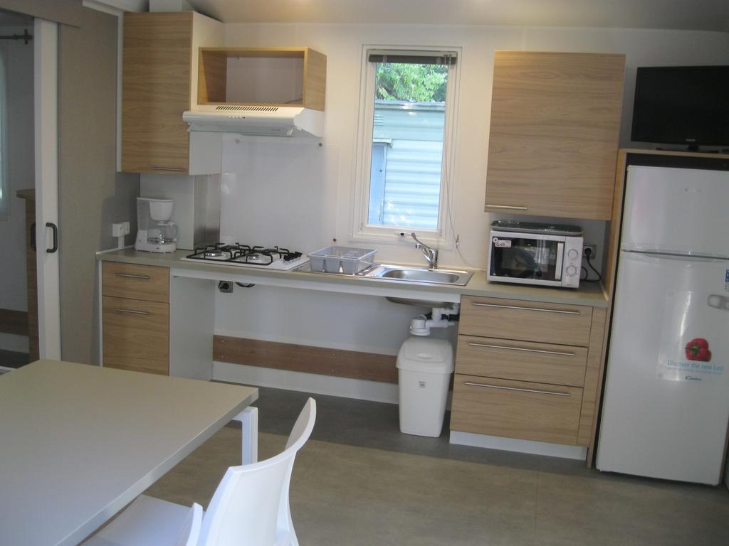 Camping Le Rebau Montblanc Esterno foto