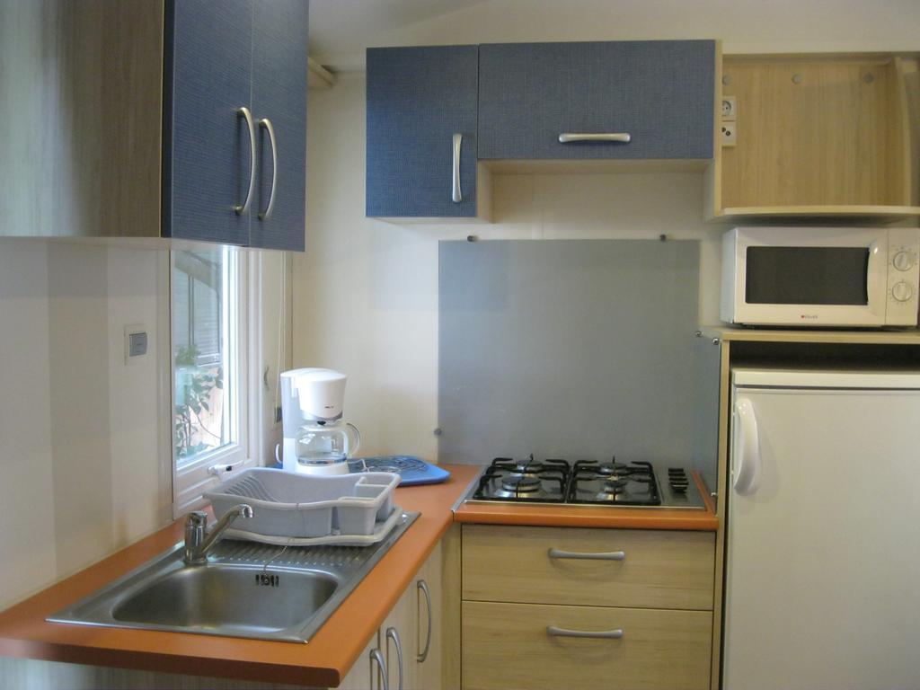 Camping Le Rebau Montblanc Esterno foto