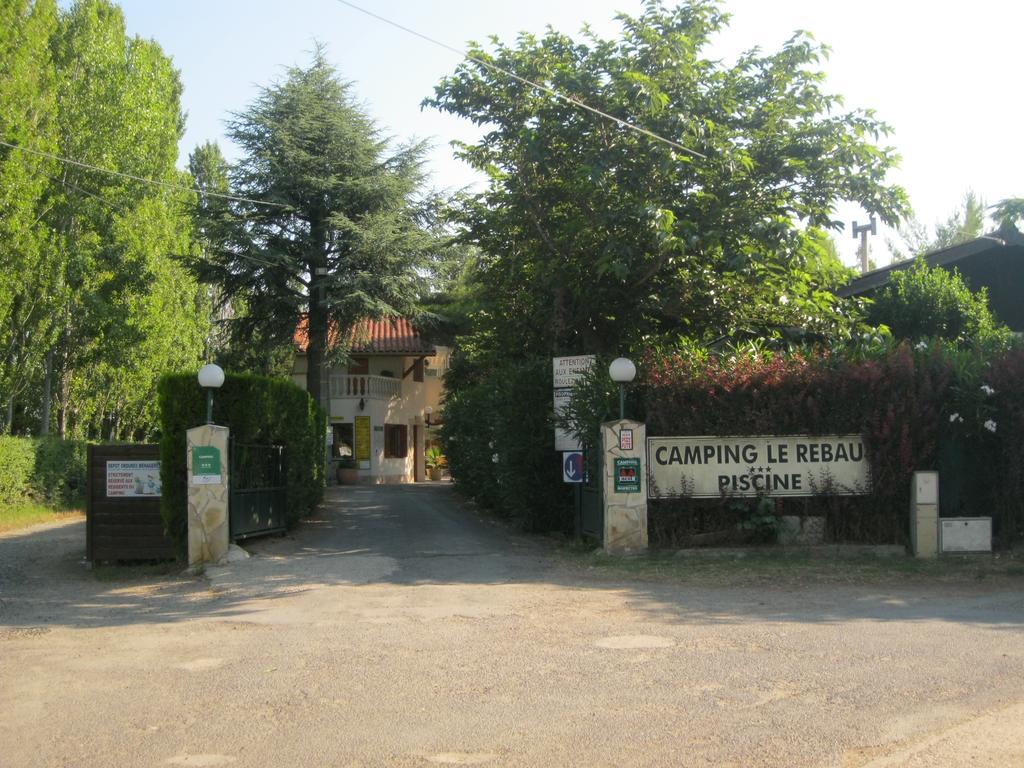 Camping Le Rebau Montblanc Esterno foto