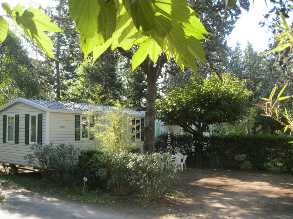 Camping Le Rebau Montblanc Esterno foto